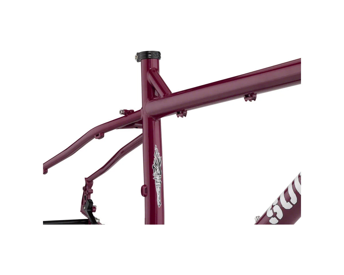 Surly Ogre 29" Steel Frameset (Fermented Plum) (L) - view 3